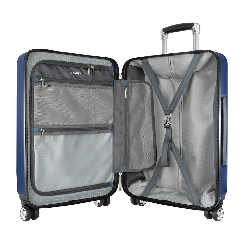 Ricardo Beverly Hills Melrose 20 Inch Hardside Expandable Lightweight Carry-On Spinner Luggage