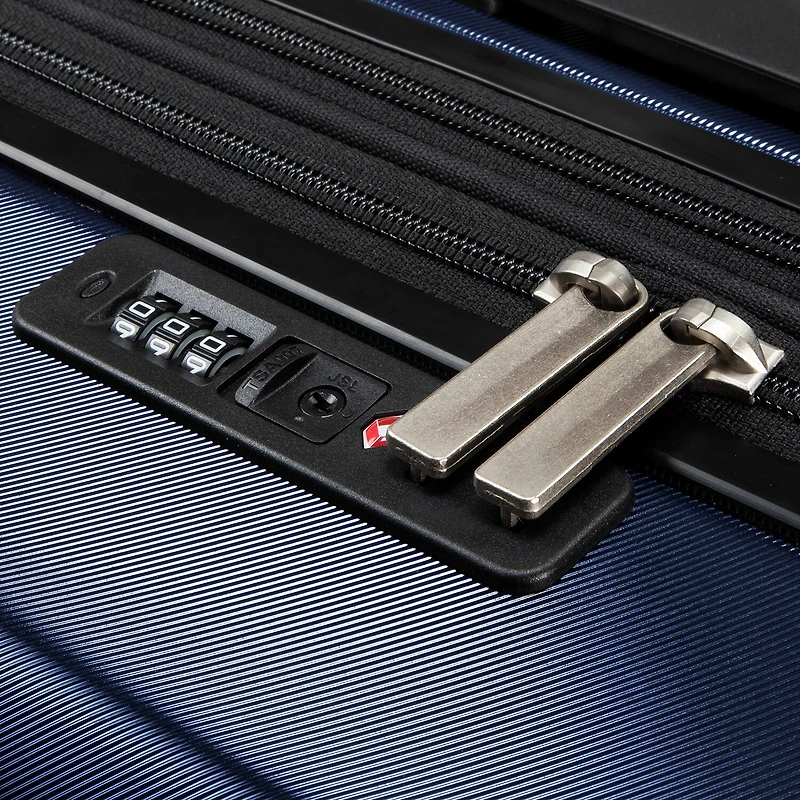 Ricardo Beverly Hills Melrose Inch Hardside Expandable Lightweight Checked Spinner Luggage