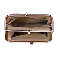 Julia Buxton Triple Frame Womens RFID Blocking Wallet