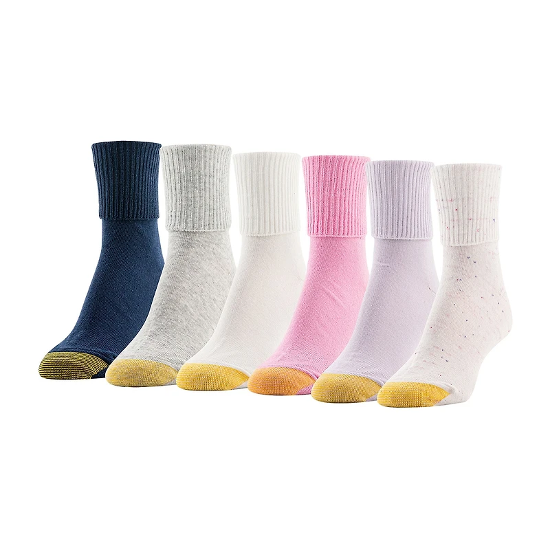 Gold Toe Womens Turncuff Socks