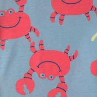 Carter's Toddler Boys Rib Crew Neck Short Sleeve 4-pc. Pajama Set