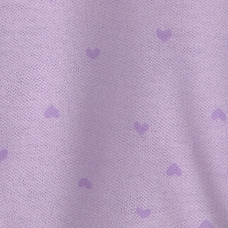 Carter's Little & Big Kid Girls Crew Neck Short Sleeve 2-pc. Nightgown