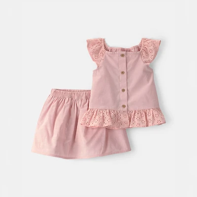 Carter's Toddler Girls 2-pc. Skort Set