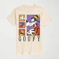 Novelty Mens Crew Neck Short Sleeve Regular Fit Goofy Big and Tall Graphic T-Shirt
