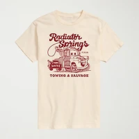 Novelty Mens Crew Neck Short Sleeve Regular Fit Cars Graphic T-Shirt