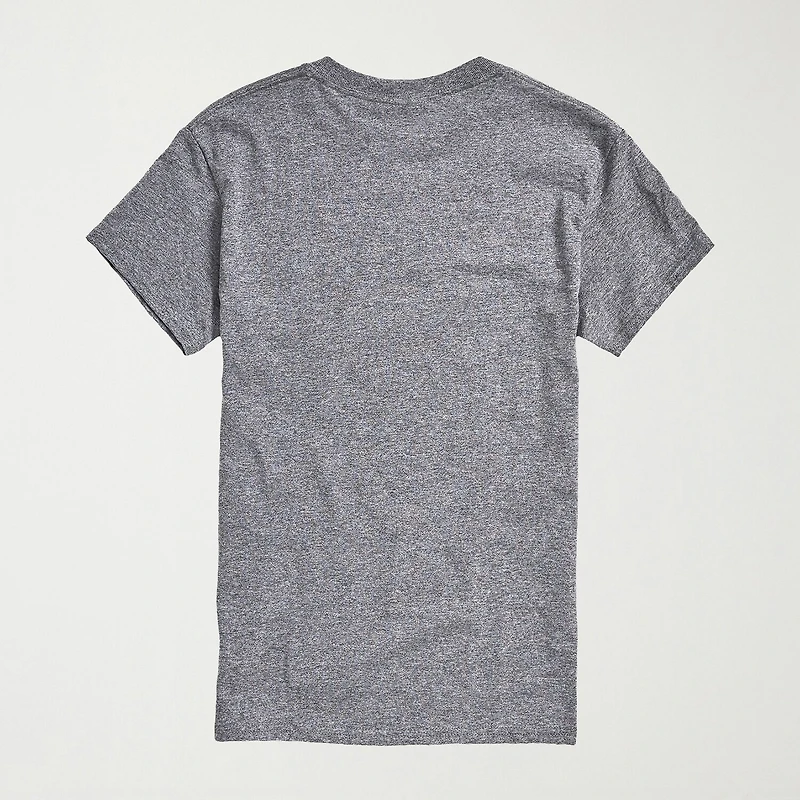 Novelty Mens Crew Neck Short Sleeve Regular Fit Peanuts Graphic T-Shirt
