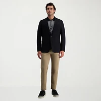 Haggar Smart Wash Tailored Highland Mens Stretch Fabric Modern Fit Blazer