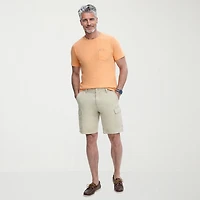IZOD Saltwater Pigment Dyed Mens 9 1/2" Cargo Short