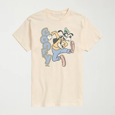 Novelty Mens Crew Neck Short Sleeve Regular Fit Goofy Graphic T-Shirt