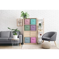 Sorbus 6 Pack 13" Foldable Cubes With Handles- Storage Cube