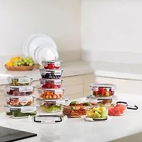 Sorbus Glass Food Storage Containers With Lids