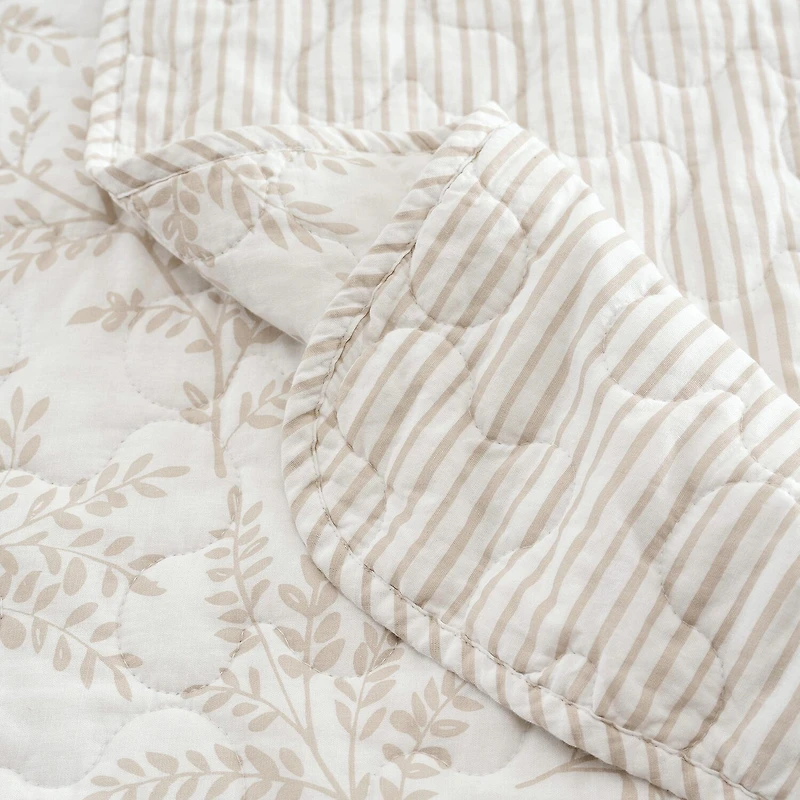 Martha Stewart Murray Leaves 3-pc. Quilt Set