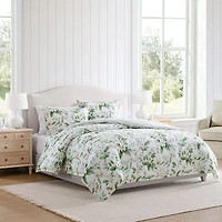 Martha Stewart Dogwood 3-pc.Comforter Set