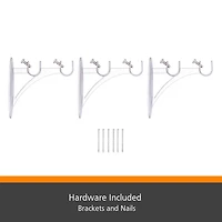Kenney® Fast Fit™ Easy Install Buchanan Double Curtain Rod