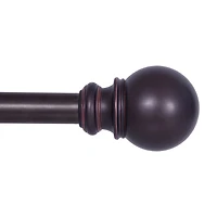 Kenney Bryce Ball 3/4 Adjustable Curtain Rod