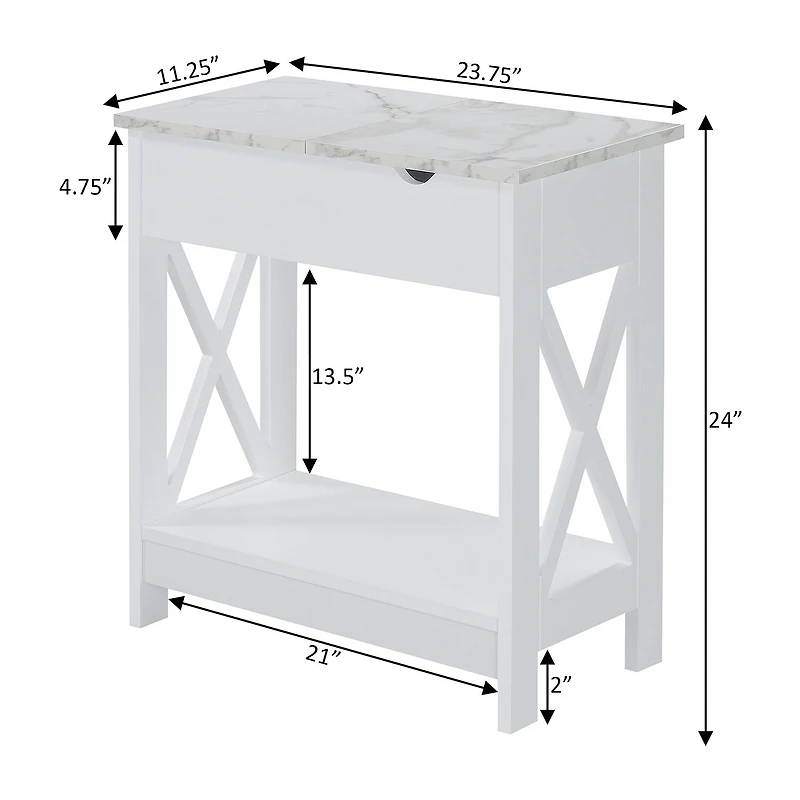 Convenience Concepts Oxford End Table
