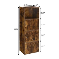 Convenience Concepts Extra Storage 3 Door Cabinet