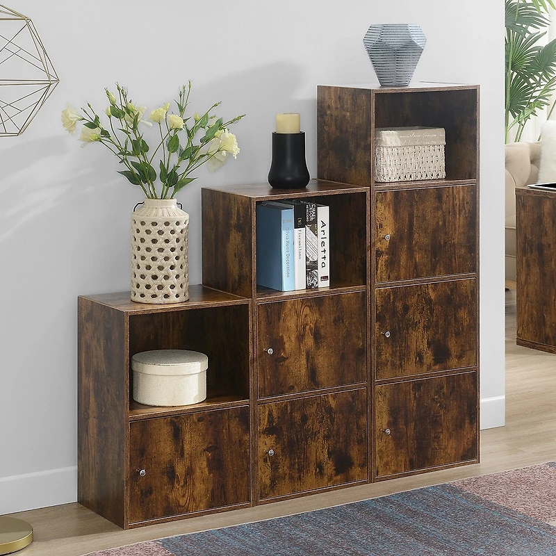 Convenience Concepts Extra Storage 3 Door Cabinet