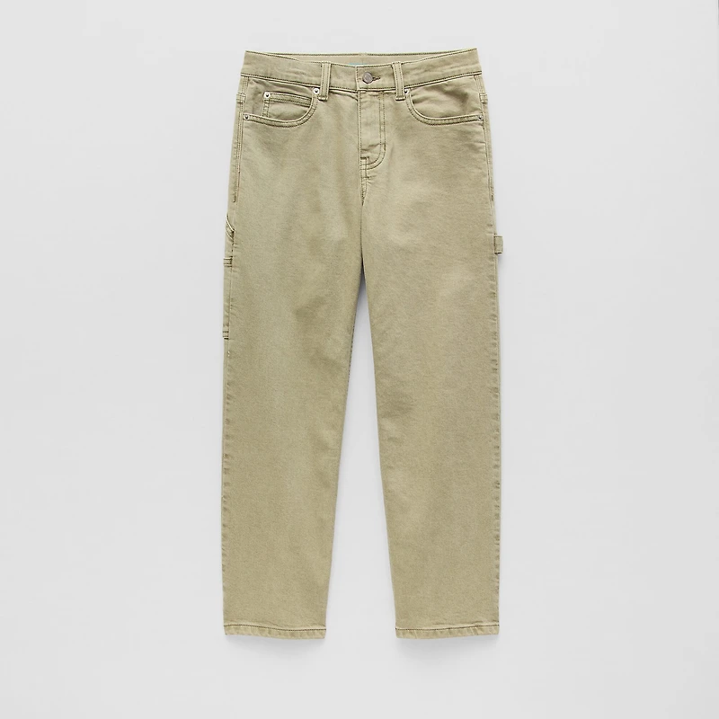 Thereabouts Little & Big Kid Boys Adjustable Waist Carpenter Jean