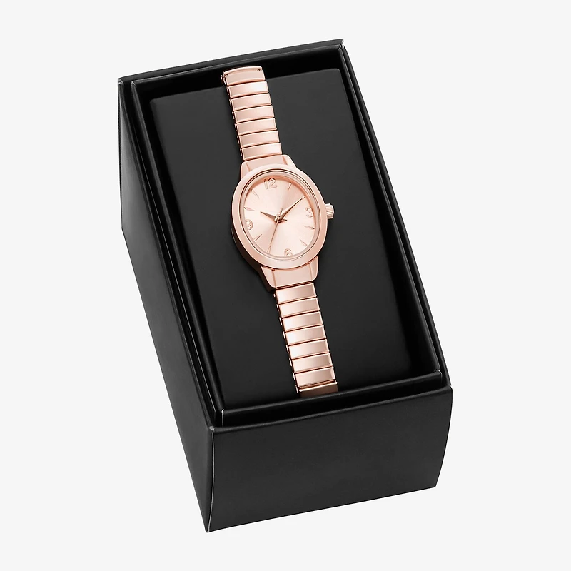 Womens Rose Goldtone Stainless Steel Expansion Watch Fmdjo337