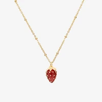 Bijoux Bar Womens 16 Inch Pendant Necklace
