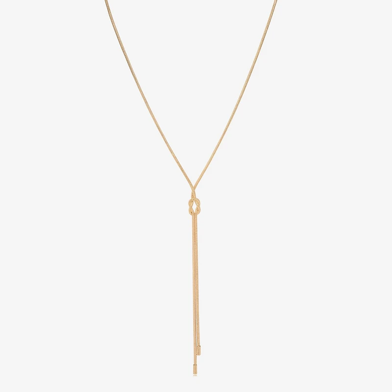 Bijoux Bar Delicates Womens Stainless Steel 18 Inch Y Necklace