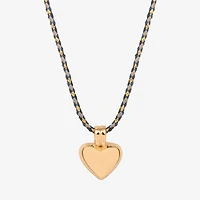 Bijoux Bar Delicates Womens Heart 16 Inch Pendant Necklace
