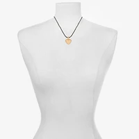 Bijoux Bar Delicates Womens Heart 16 Inch Pendant Necklace