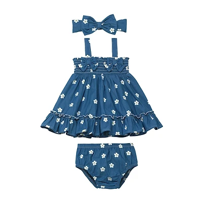 Baby Starters Girls Sleeveless A-Line Dress