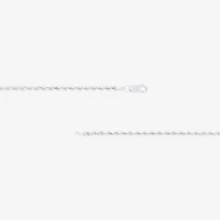 Womens 14K Gold Inch Rope Chain Necklace