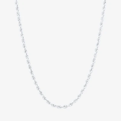 Womens 14K Gold 16 Inch Rope Chain Necklace