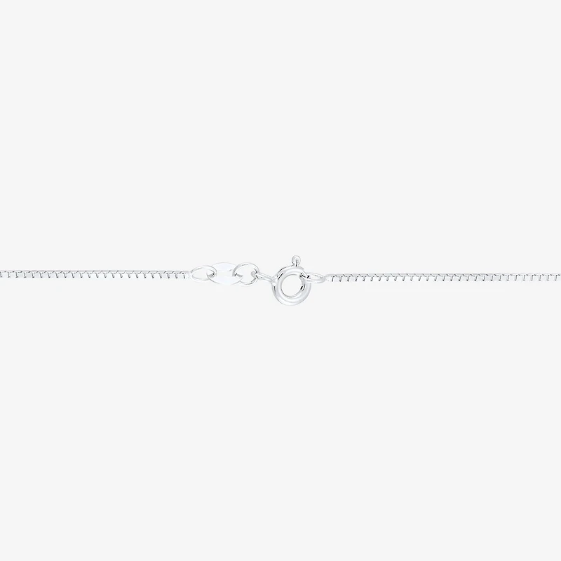 Womens 14K Gold 18 Inch Box Chain Necklace