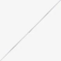 Womens 14K Gold 18 Inch Box Chain Necklace