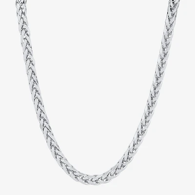 Womens 10K Gold Inch Wheat Chain Necklace