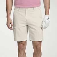 IZOD Swingflex Golf Mens 9 1/2" Stretch Fabric Quick Dry Cargo Short