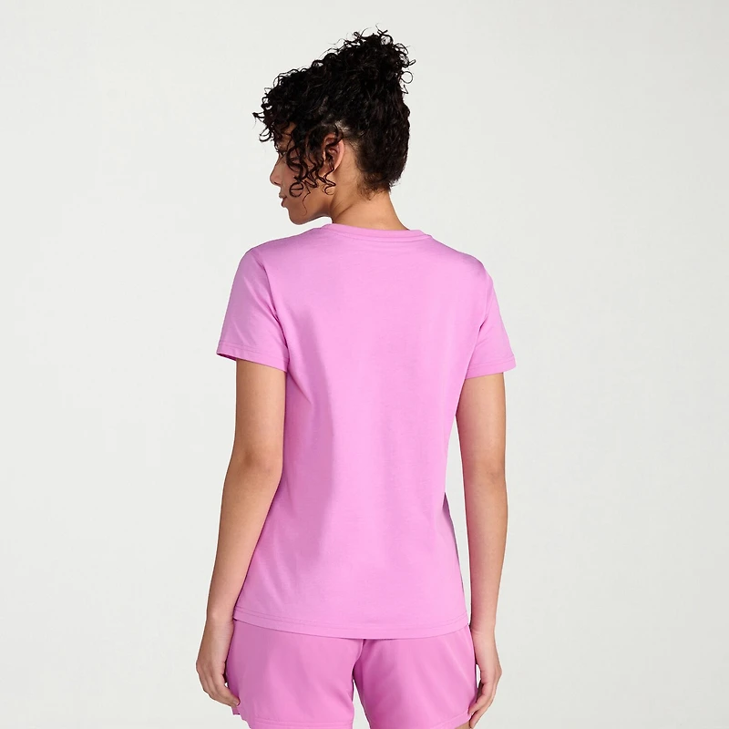 PUMA Womens Crew Neck Short Sleeve Active T-Shirt