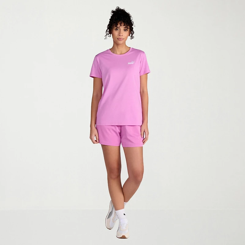 PUMA Womens Crew Neck Short Sleeve Active T-Shirt