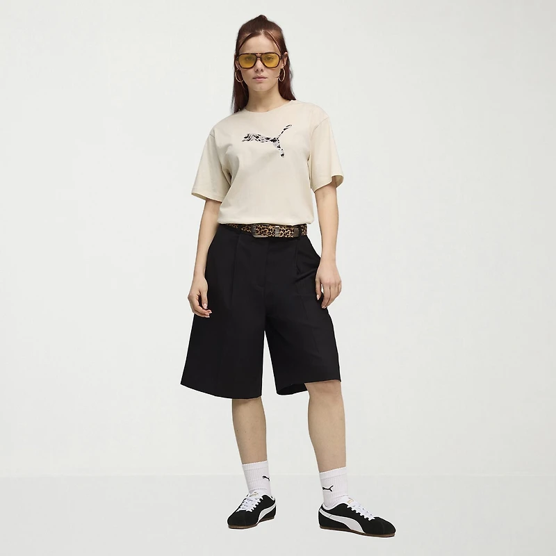 PUMA Womens Crew Neck Short Sleeve Active T-Shirt