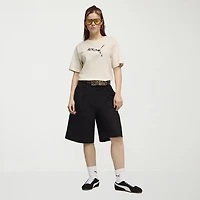 PUMA Womens Crew Neck Short Sleeve Active T-Shirt