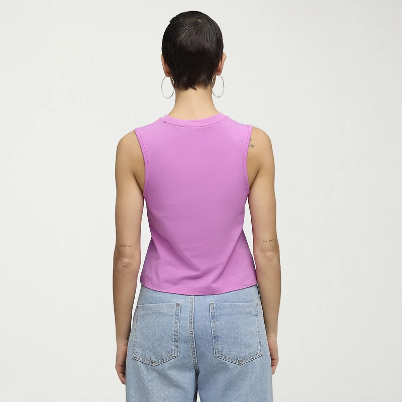 PUMA Womens Crew Neck Sleeveless Active Tank Top