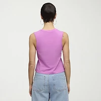PUMA Womens Crew Neck Sleeveless Active Tank Top