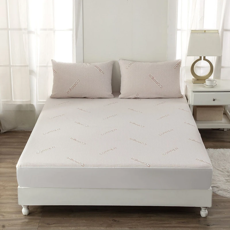 BIBB Home Waterproof Mattress Pad