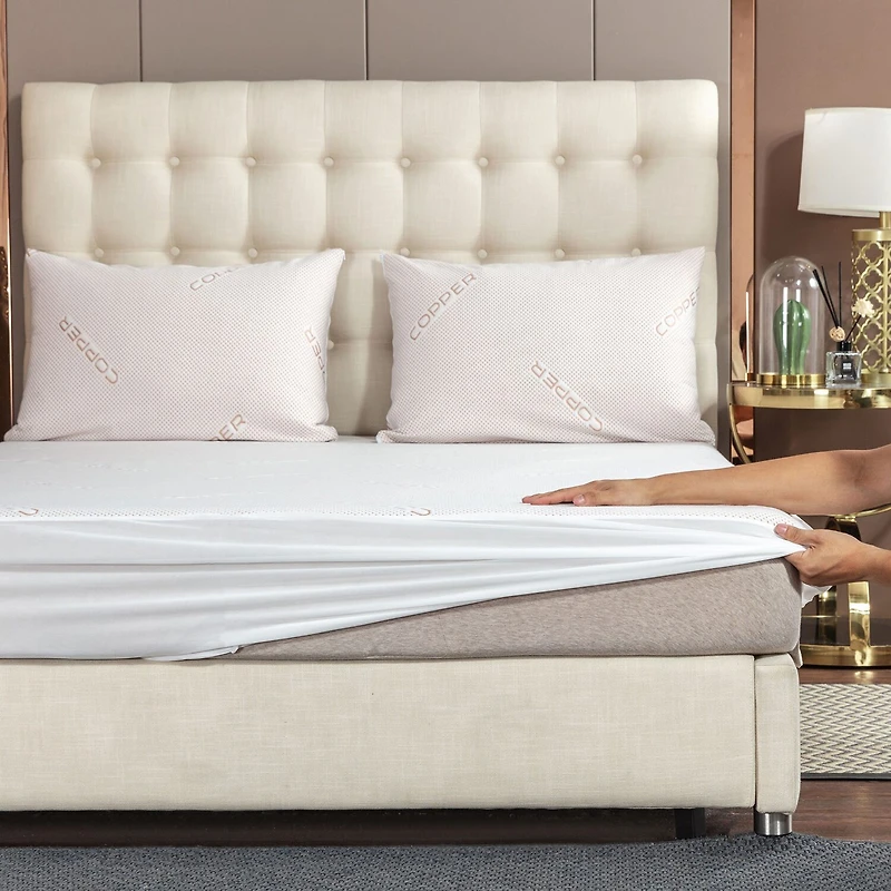 BIBB Home Waterproof Mattress Pad