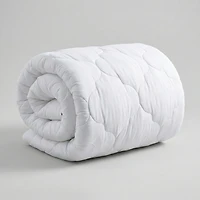 Ella Jayne Lofty 100% Cotton Plush Gel Fiber Filled Mattress Topper