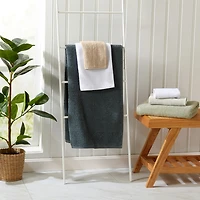Linery Cotton Textured Weave 12-pc. Quick Dry Washcloth