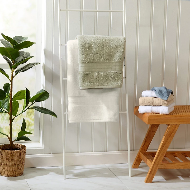 Linery Cotton Plush 6-pc. Quick Dry Bath Towel Set