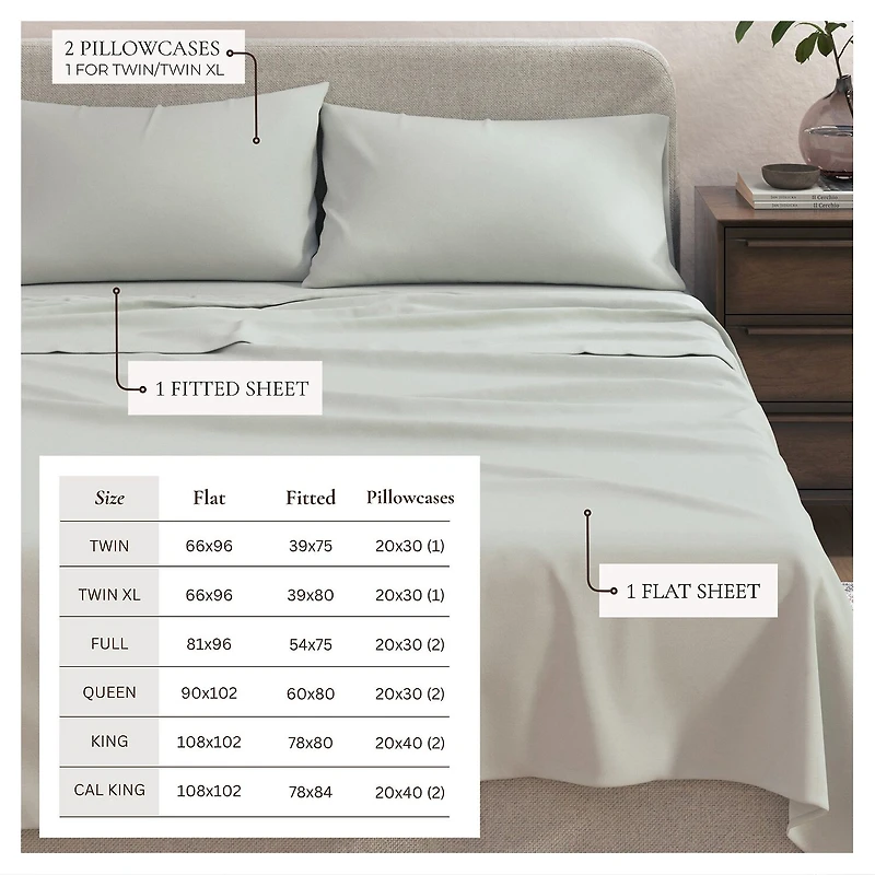 Linery Heathered Melange Sheet Set