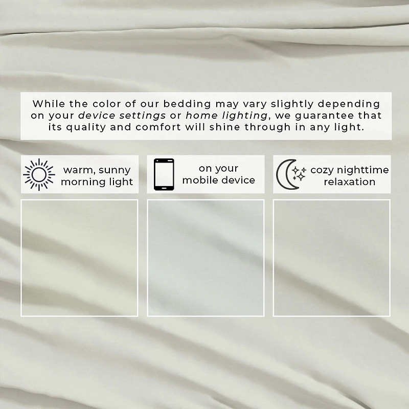 Linery Heathered Melange Sheet Set