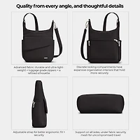 Travelon Anti-Theft Classic Messenger Bag
