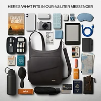 Travelon Anti-Theft Classic Messenger Bag